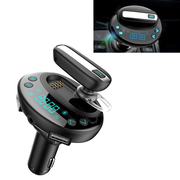 HOGI V8 Car kiT MP3 Player with BT EARPHONE BT- V8 - Image 9
